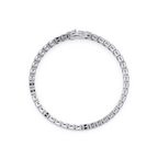 Luxury Emerald Cut Tennis Bracelet
