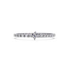 Luxury Two-Tone Tennis Bracelet with Marquise Center Stone