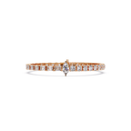 Luxury Two-Tone Tennis Bracelet with Marquise Center Stone