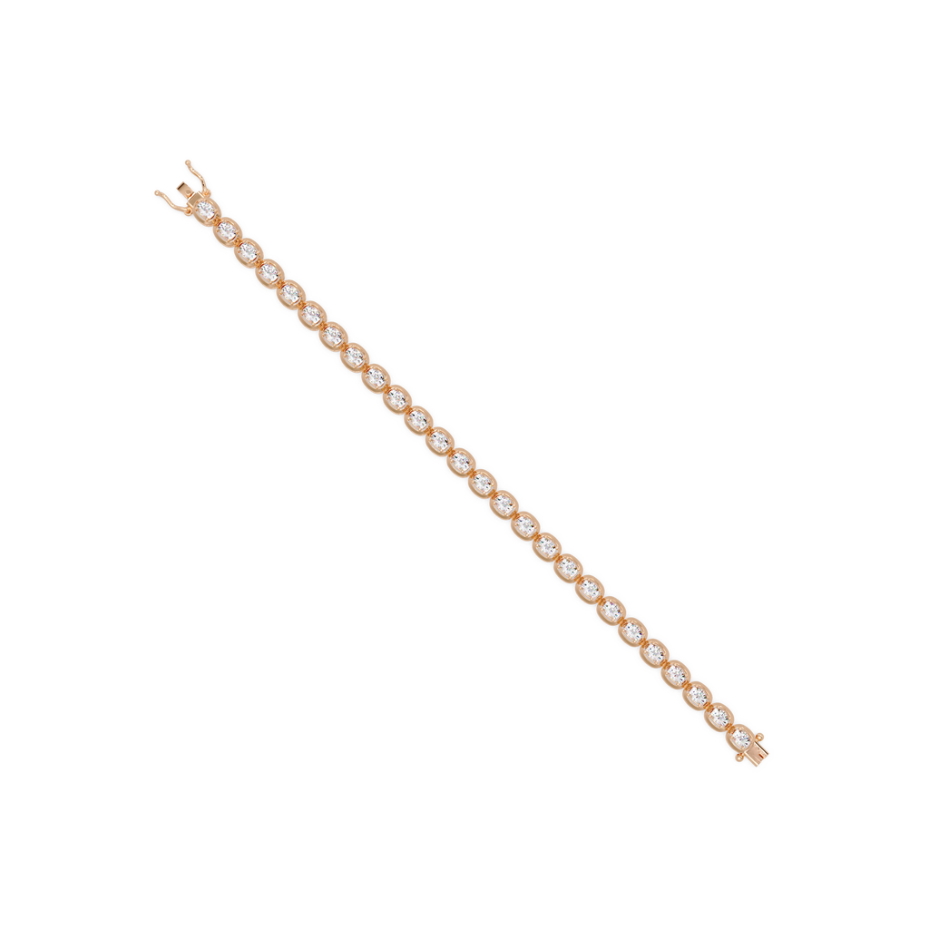 Luxury Oval Cut Diamond Tennis Bracelet