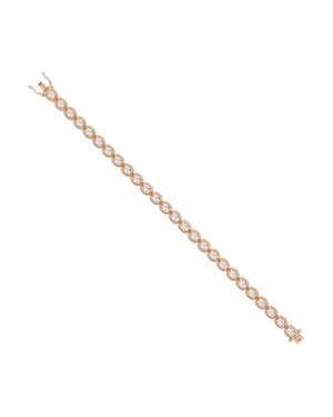 Luxury Oval Cut Diamond Tennis Bracelet