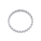 Luxury Oval Cut Diamond Tennis Bracelet