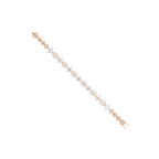 Luxury Round & Cushion Halo Diamond Tennis Bracelet