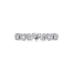 Luxury Round & Cushion Halo Diamond Tennis Bracelet
