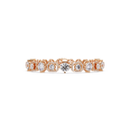 Luxury Round & Cushion Halo Diamond Tennis Bracelet