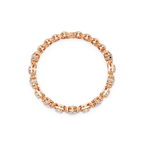 Luxury Round & Cushion Halo Diamond Tennis Bracelet