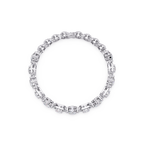 Luxury Round & Cushion Halo Diamond Tennis Bracelet