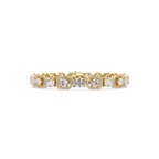 Luxury Oval & Cushion Halo Diamond Tennis Bracelet