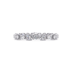 Luxury Oval & Cushion Halo Diamond Tennis Bracelet