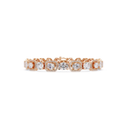 Luxury Oval & Cushion Halo Diamond Tennis Bracelet