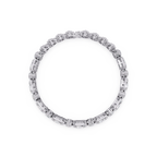Luxury Marquise & Oval Halo Diamond Tennis Bracelet
