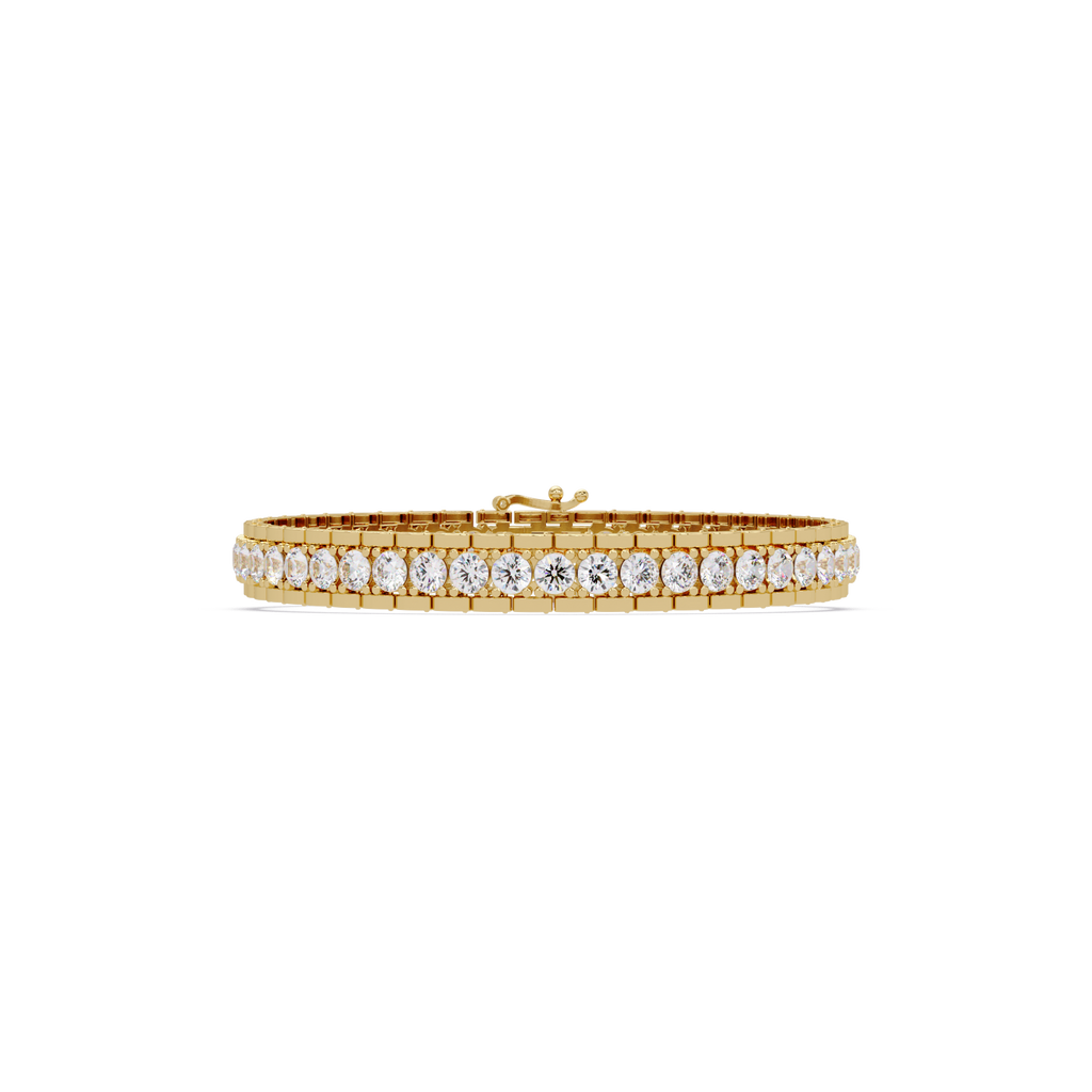 Classic Round Diamond Tennis Bracelet