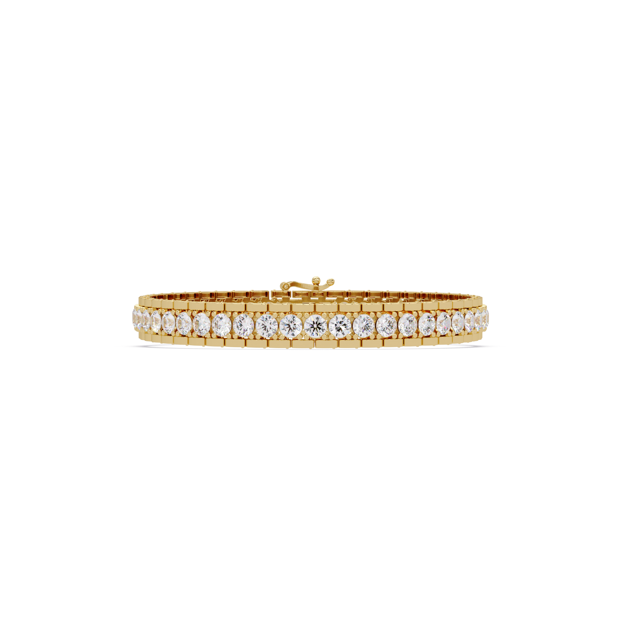 Classic Round Diamond Tennis Bracelet