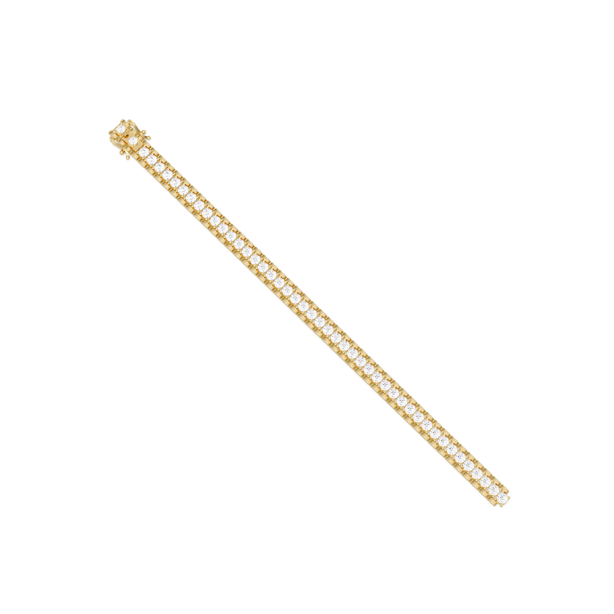 Classic Round Diamond Tennis Bracelet