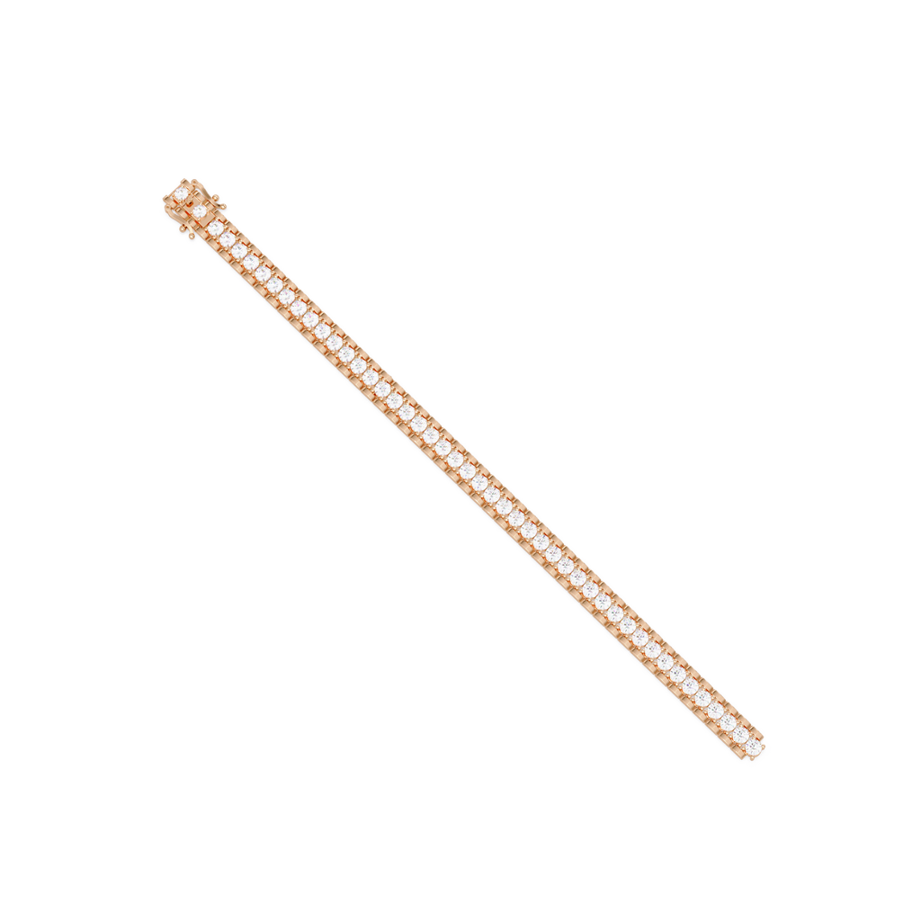 Classic Round Diamond Tennis Bracelet