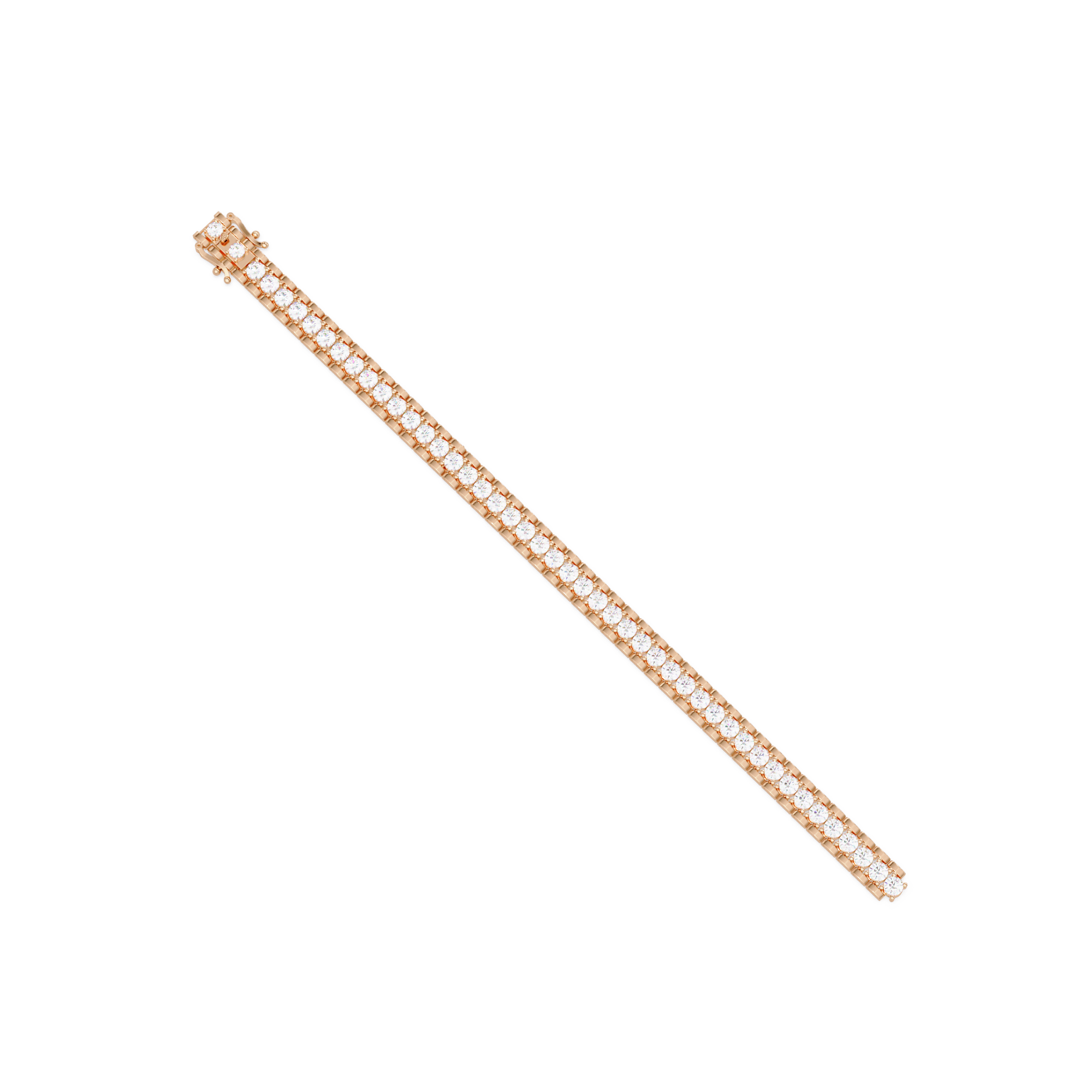 Classic Round Diamond Tennis Bracelet