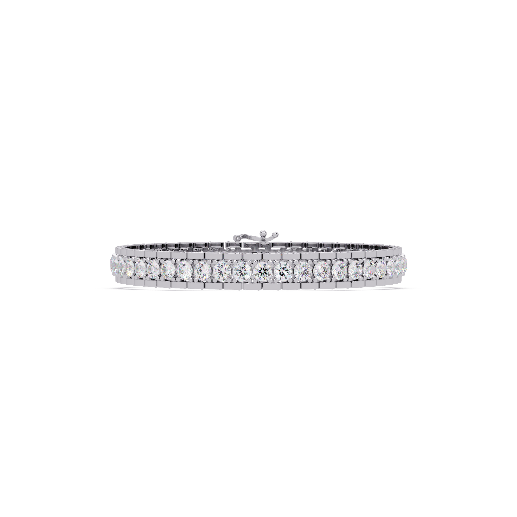 Classic Round Diamond Tennis Bracelet