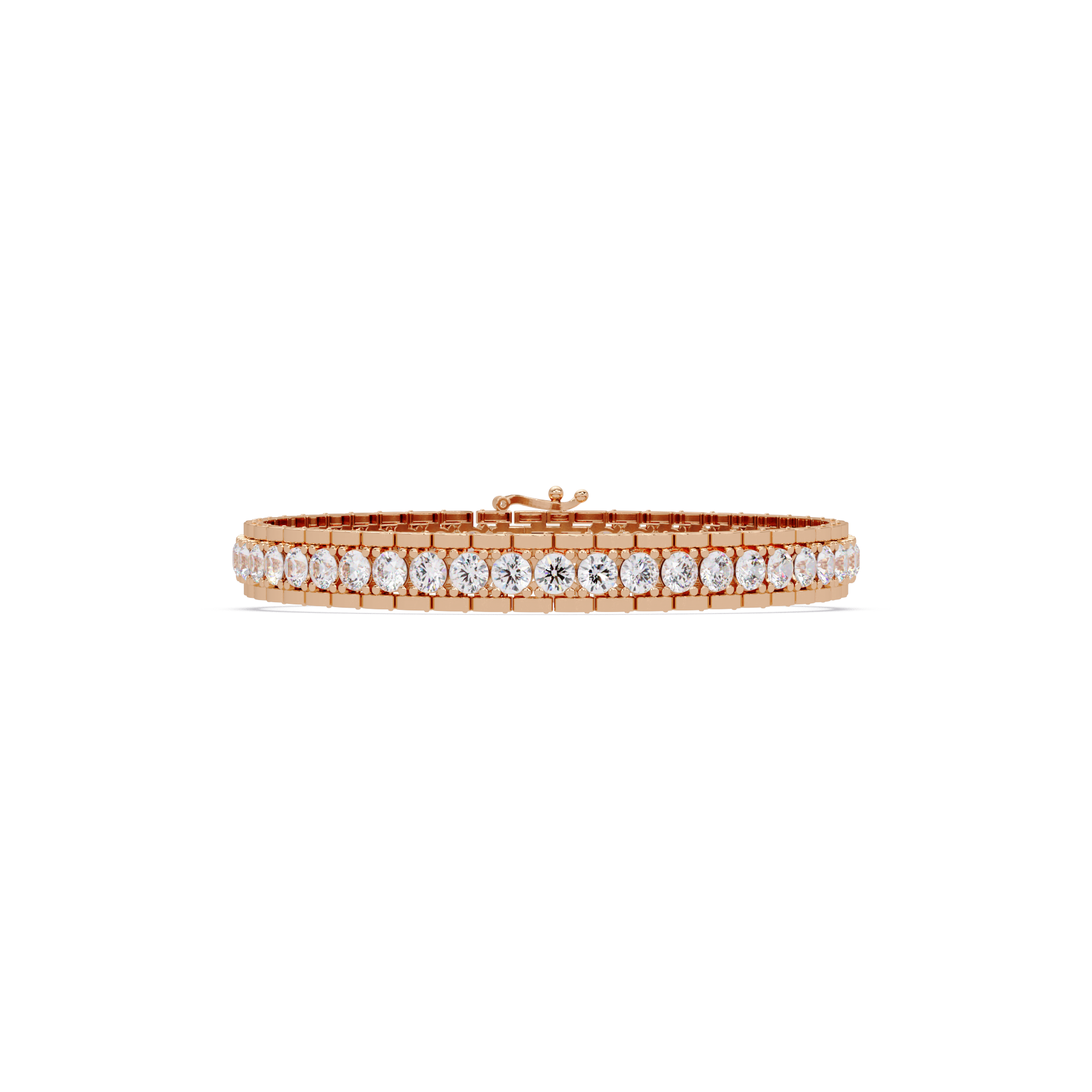 Classic Round Diamond Tennis Bracelet