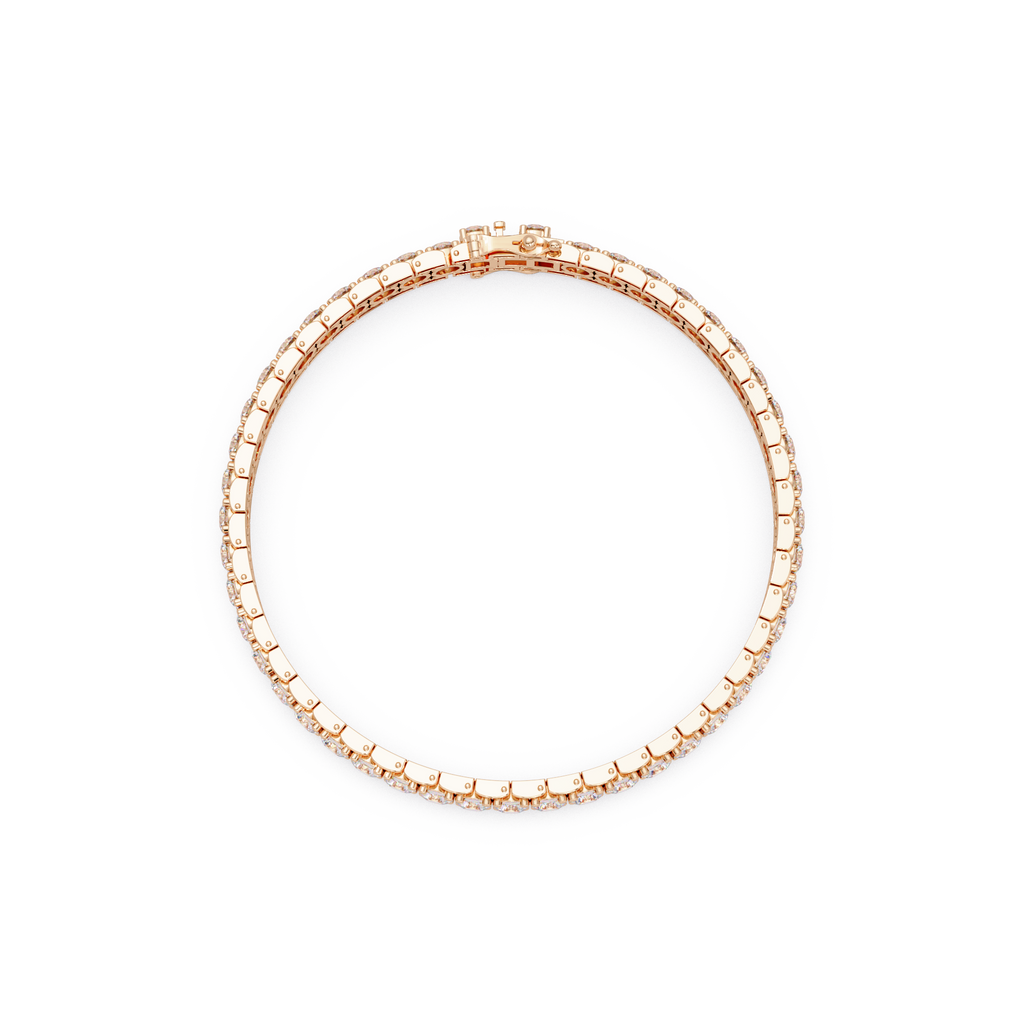 Classic Round Diamond Tennis Bracelet