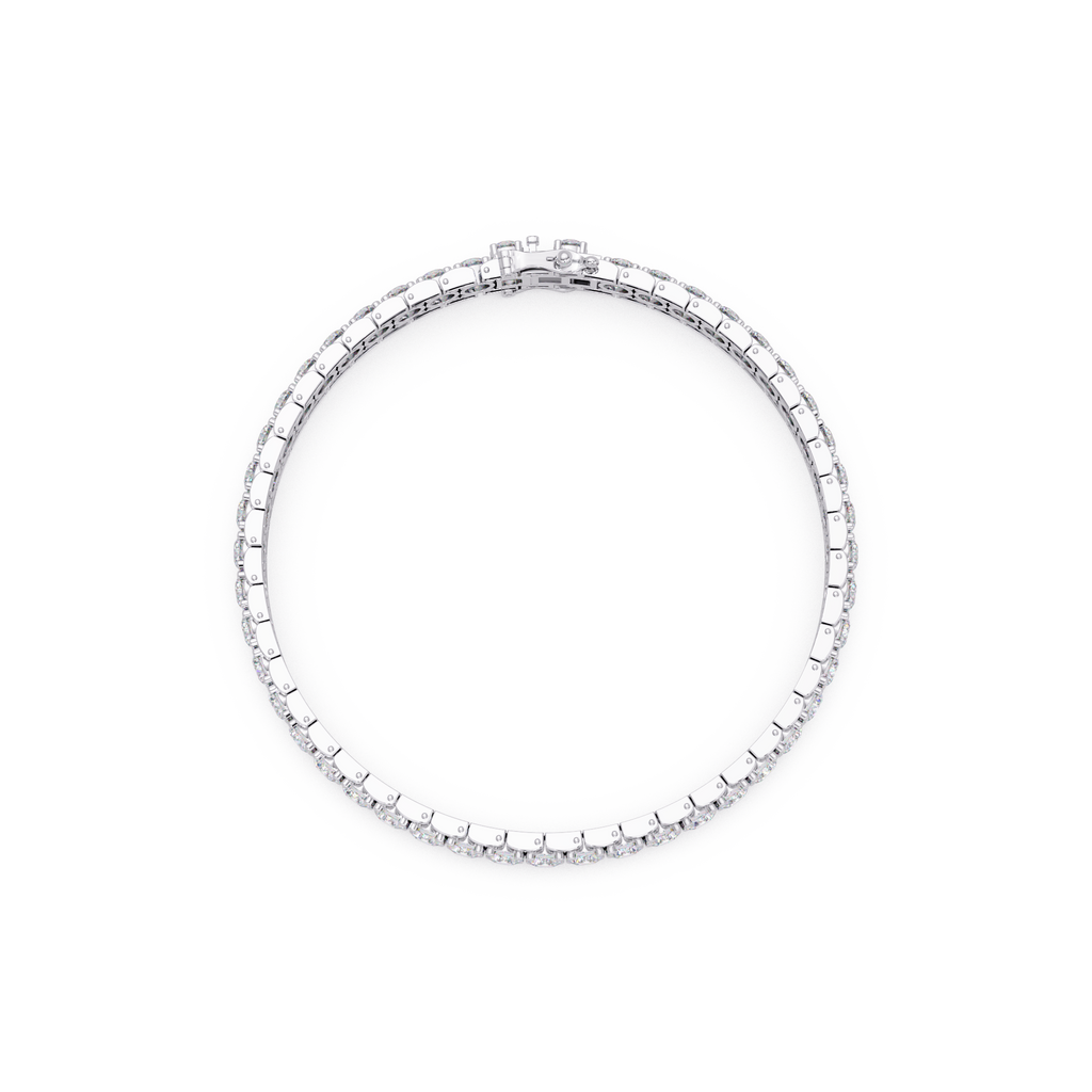 Classic Round Diamond Tennis Bracelet