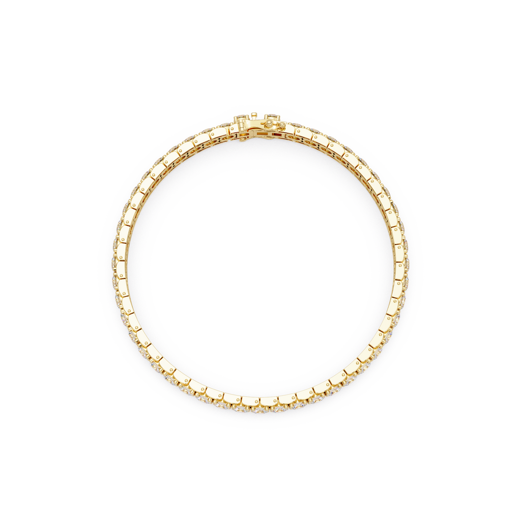 Classic Round Diamond Tennis Bracelet