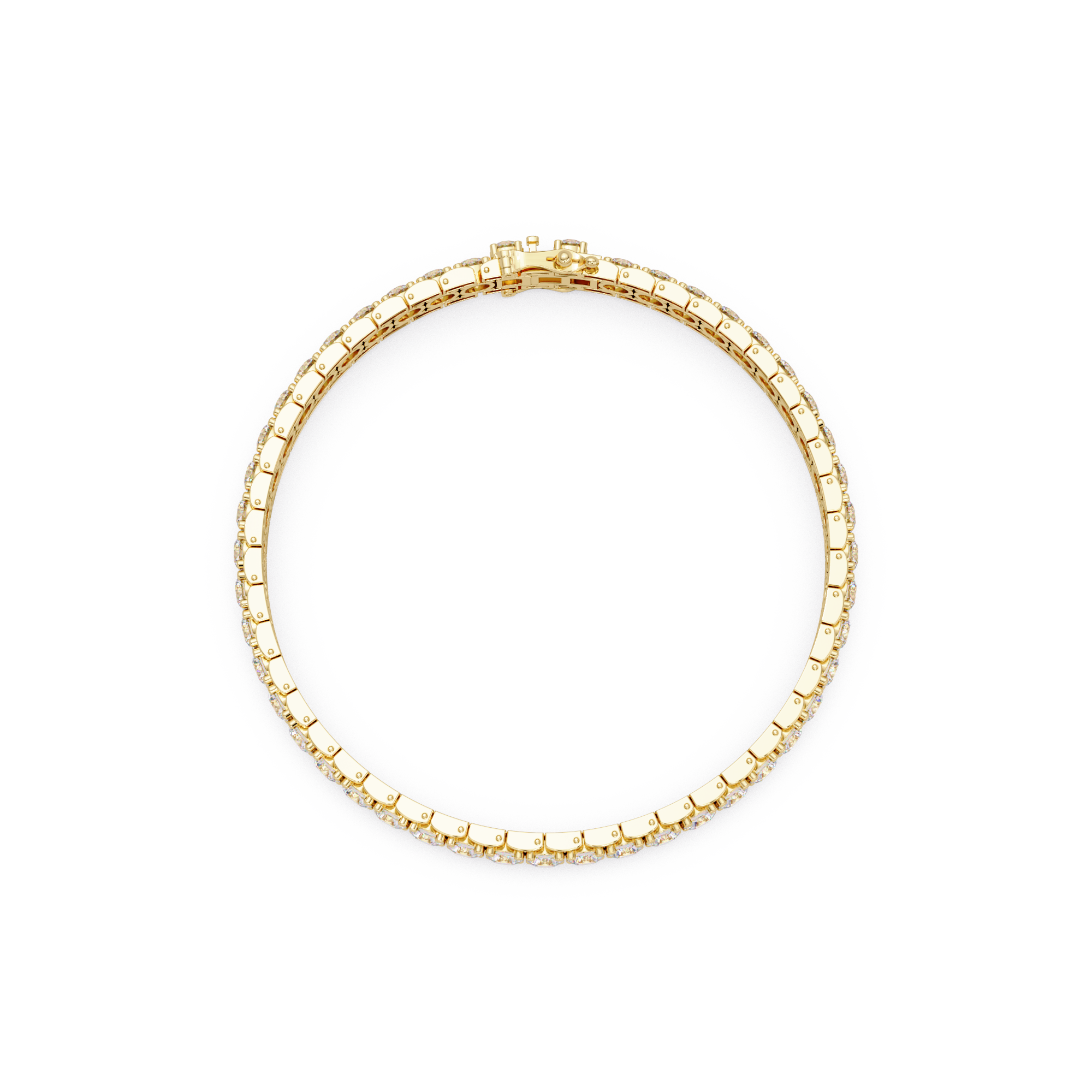 Classic Round Diamond Tennis Bracelet