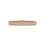 Oval Diamond Tennis Bracelet