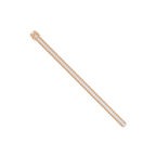 Oval Diamond Tennis Bracelet