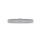 Oval Diamond Tennis Bracelet