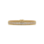 Oval Diamond Tennis Bracelet
