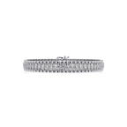 Oval Diamond Tennis Bracelet
