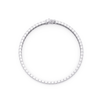 Oval Diamond Tennis Bracelet