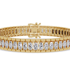 Oval Diamond Tennis Bracelet