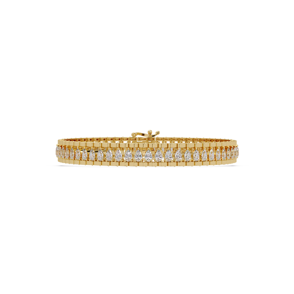 Round Diamond Tennis Bracelet