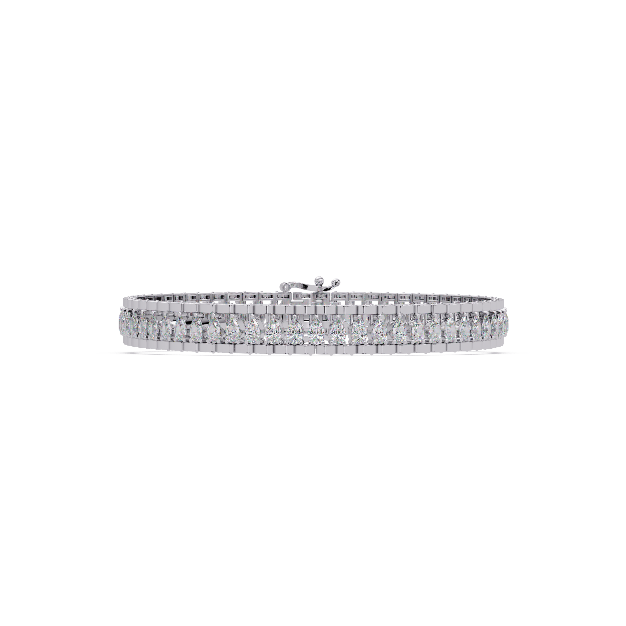 Round Diamond Tennis Bracelet