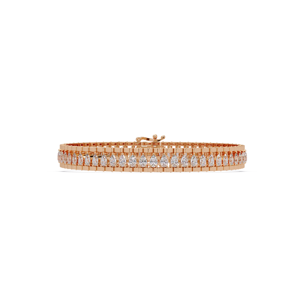 Round Diamond Tennis Bracelet