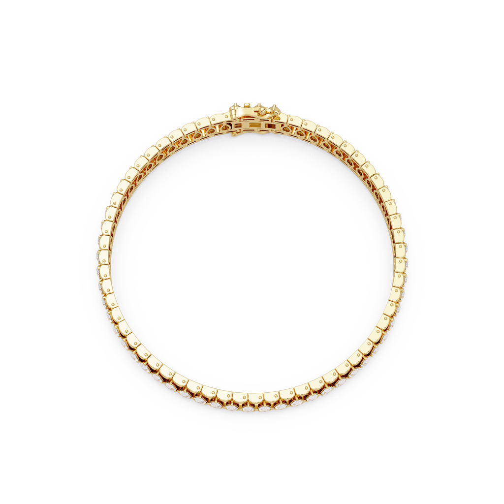 Round Diamond Tennis Bracelet