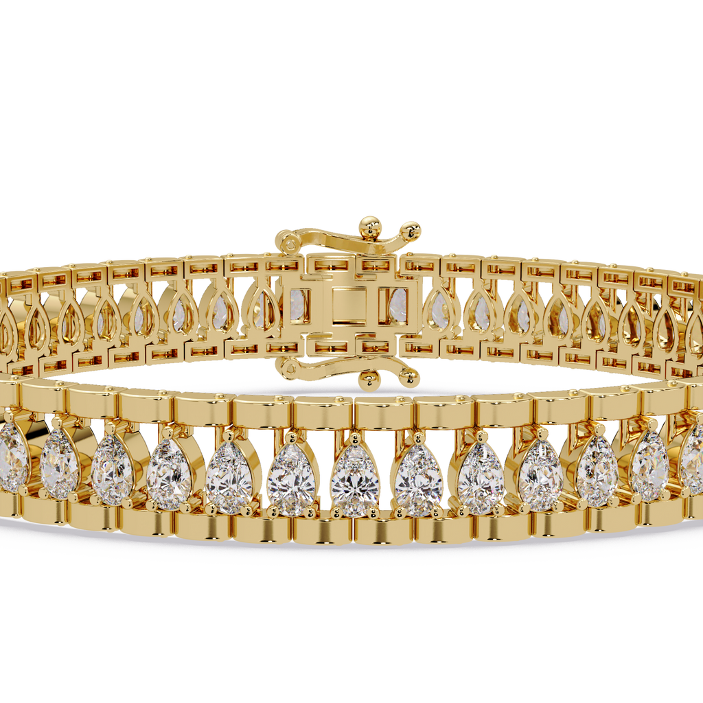 Round Diamond Tennis Bracelet