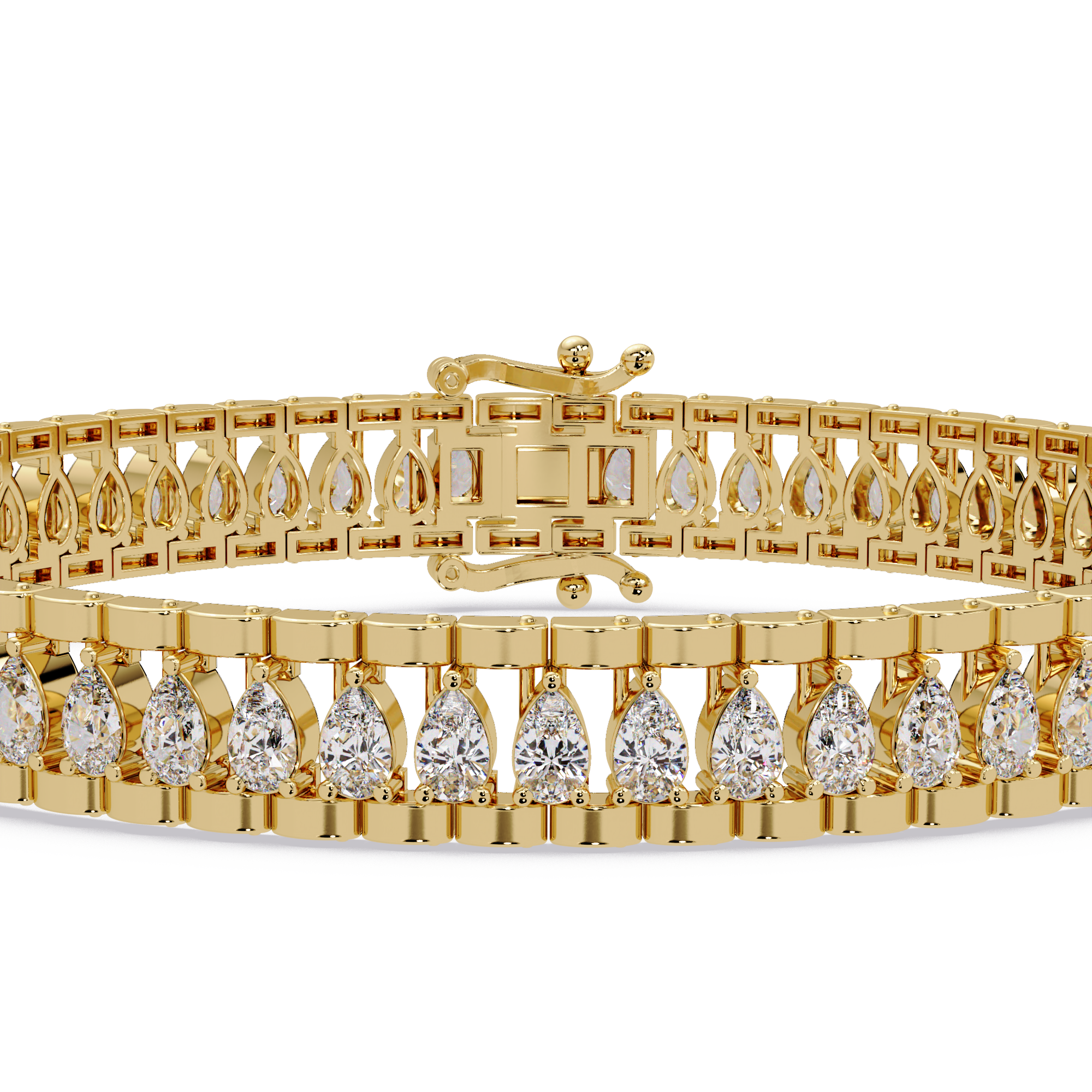 Round Diamond Tennis Bracelet