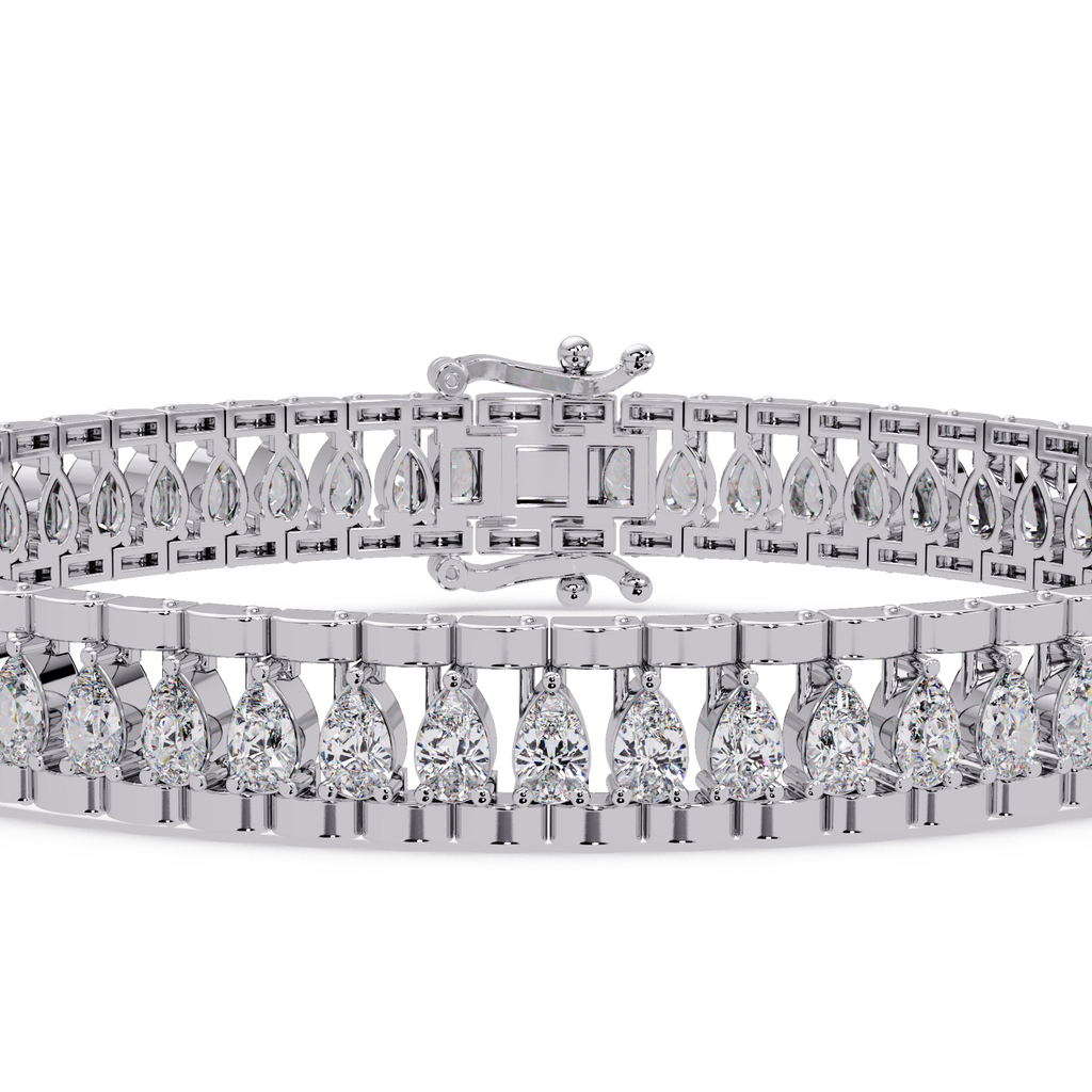 Round Diamond Tennis Bracelet