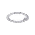 Iced Cuban Link Bracelet | Diamond-Studded Luxury Bracelet for Men & Women