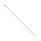 Round & Baguette Diamond Tennis Bracelet | Luxury Bracelet for Men & Women
